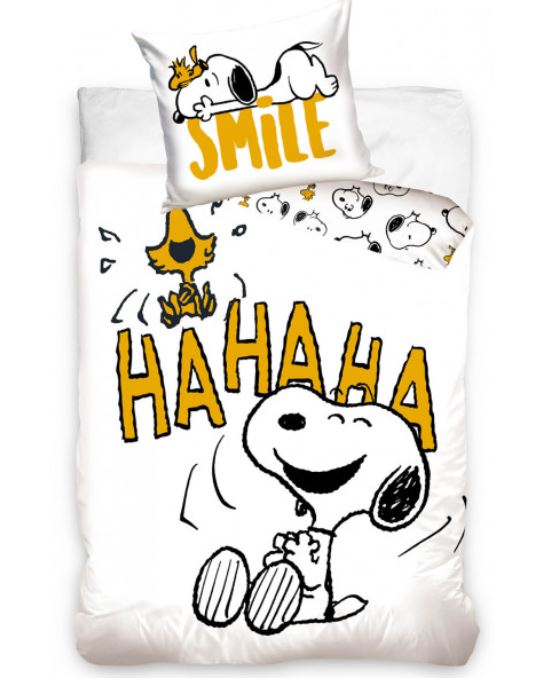 Peanuts Snoopy Bettwäsche Set SMILE